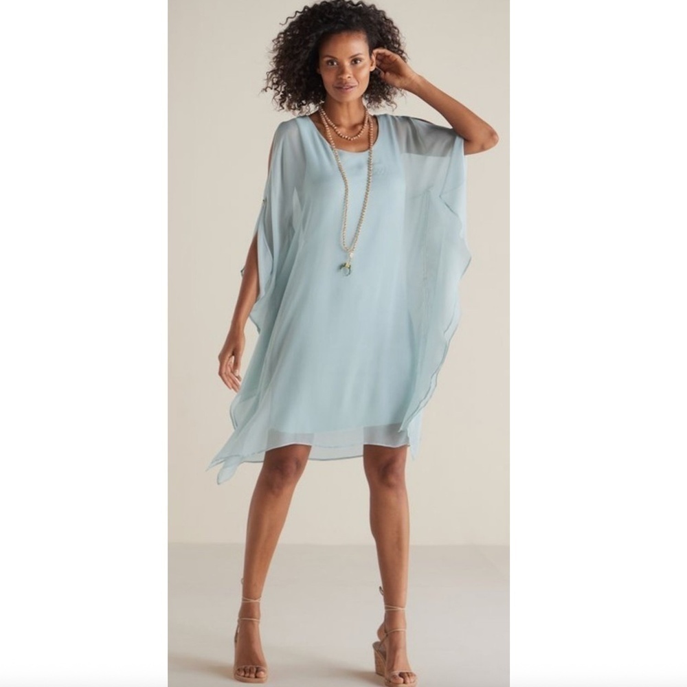 Soft Surroundings Icon Morlaix Silk Dress